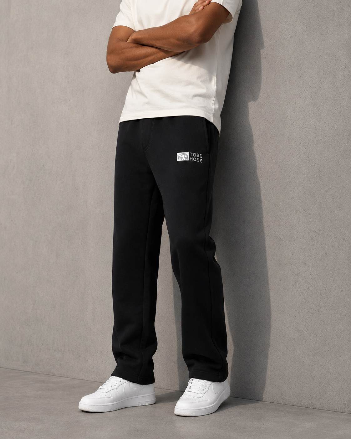 Baum(Krone) ohne Bund+Zip-Hoodie Fels I Herren