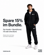 Baum(Krone) mit Bund+Zip-Hoodie Fels | Herren