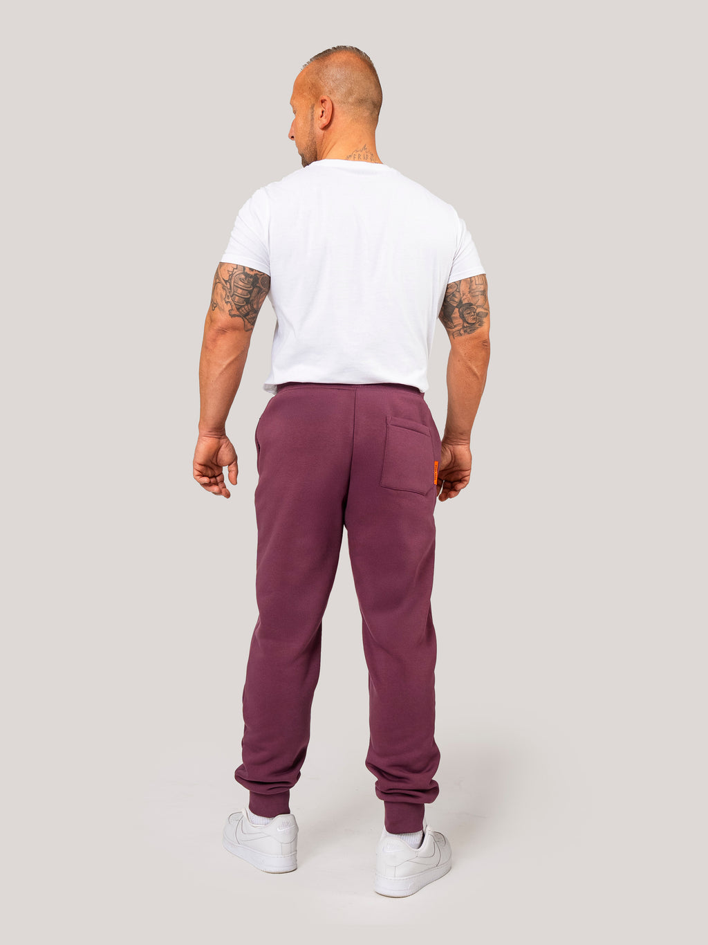 Tobe Hose | Herren - Pflaume - mit Bund