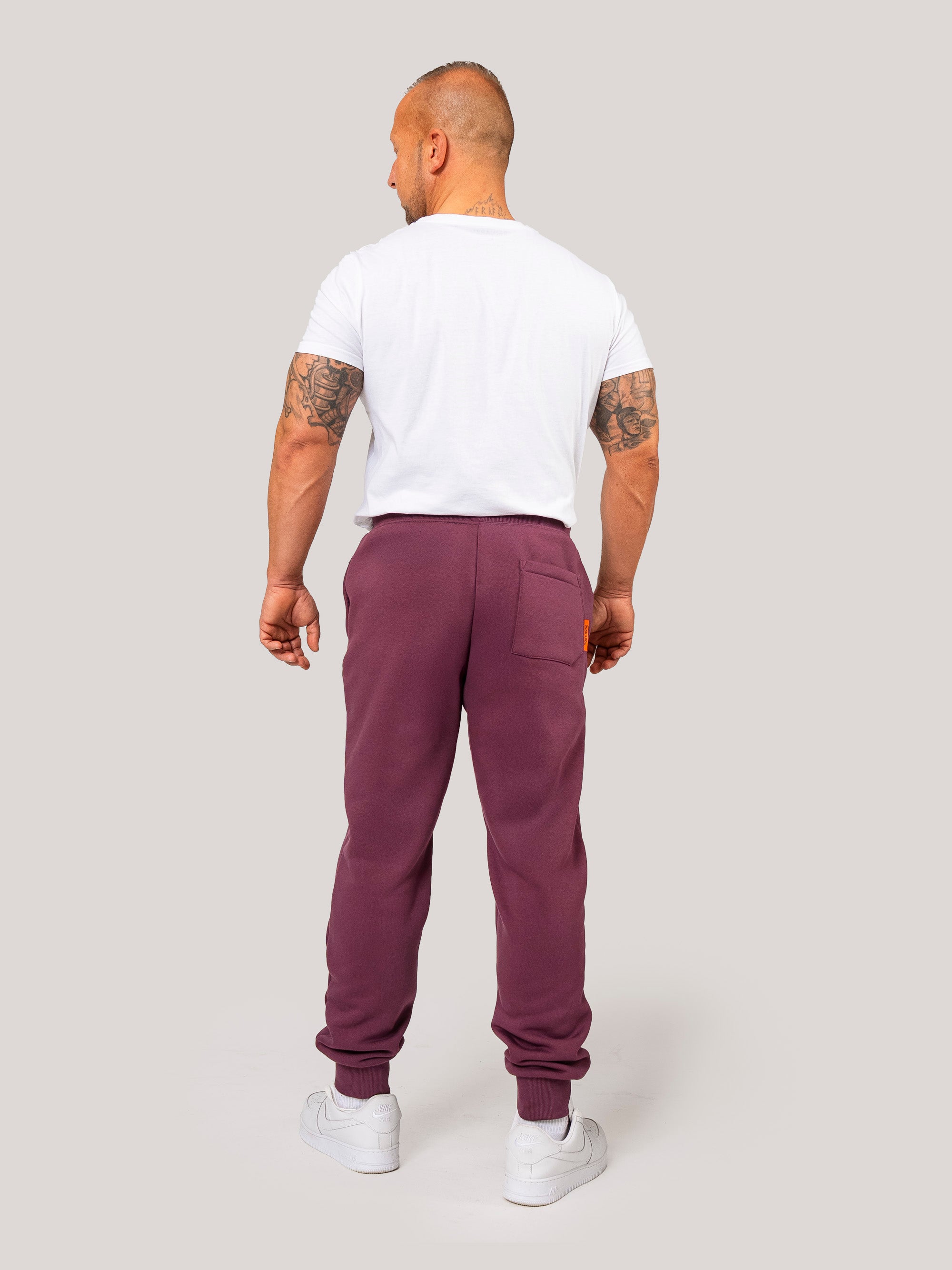 Tobe Hose | Herren - Pflaume - mit Bund