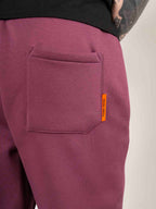 Tobe Hose | Herren - Pflaume - ohne Bund