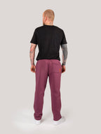 Tobe Hose | Herren - Pflaume - ohne Bund