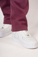 Tobe Hose | Herren - Pflaume - ohne Bund