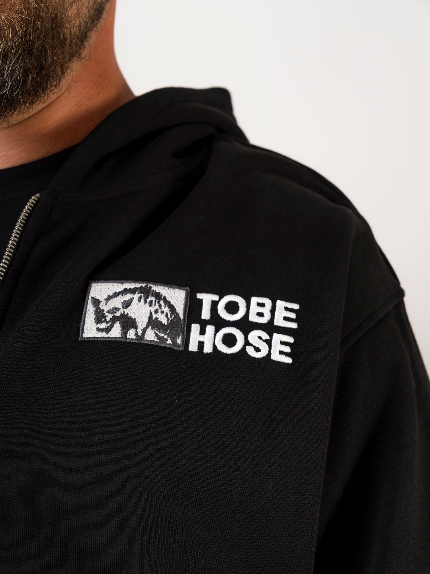 Tobe Hose | Herren - Zip-Hoodie - Fels