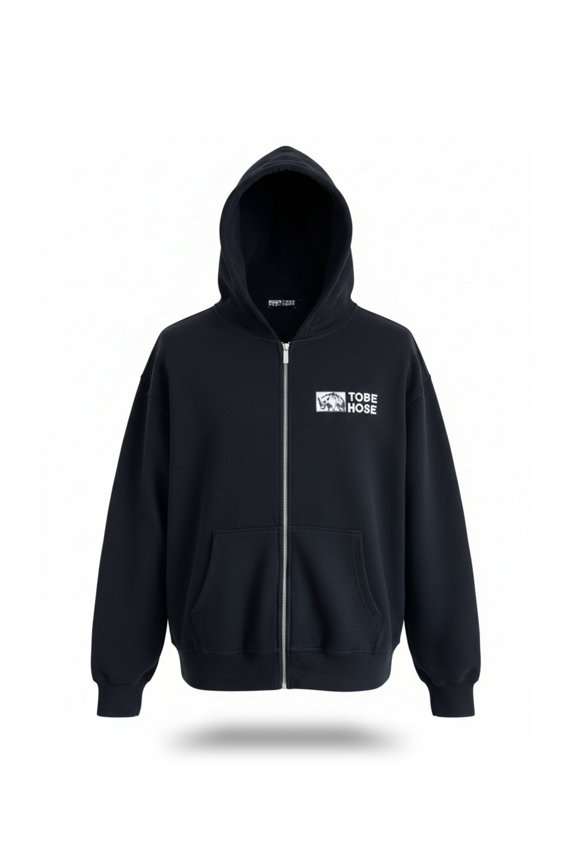 Tobe Hose | Herren - Zip-Hoodie - Fels