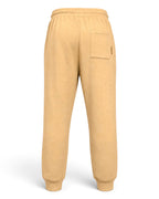 Tobe Hose Studio Herren-Jogginghose in Beige aus dickem Stoff mit Gesäßtasche und elastischen Bündchen