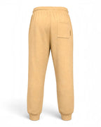 Tobe Hose Studio Damen Jogginghose in Beige mit Gesäßtasche und elastischen Bündchen in Rückansicht