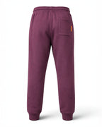 Tobe Hose Studio Damen-Jogginghose in Pflaume mit elastischem Bund und Gesäßtasche, Rückansicht