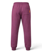 Tobe Hose Studio Herren-Jogginghose in Pflaume mit elastischem Bund, Gesäßtasche und robustem Stoff, Rückansicht