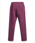Tobe Hose Studio Herrenhose in Pflaume mit Gesäßtasche und robustem Stoff, Rückansicht