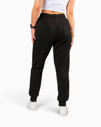 Tobe Hose Studio Damen Jogginghose in Schwarz mit elastischem Bund und Gesäßtasche, Rückansicht