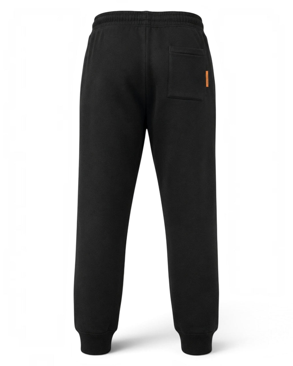 Tobe Hose Studio Herren-Jogginghose in Schwarz mit elastischem Bund, Gesäßtasche und weichem Innenfutter