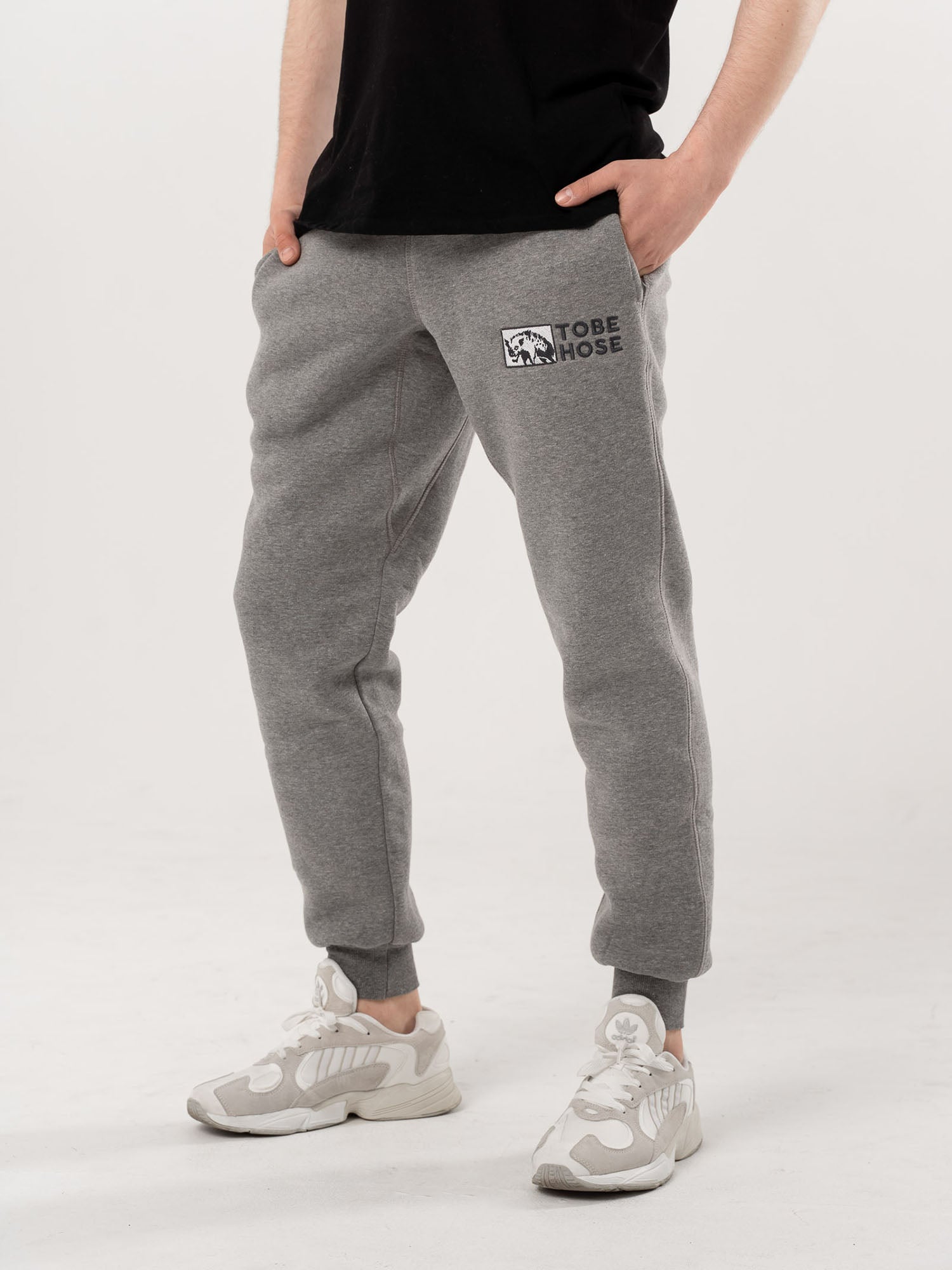 Tobe Hose | Baum Grau - Herren